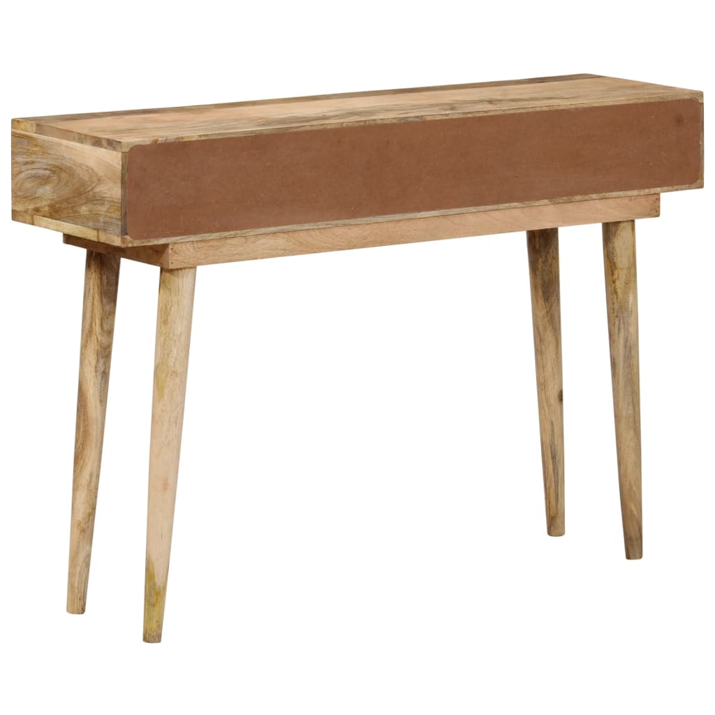 vidaXL Wandtafel 110x30x75 cm massief mangohout