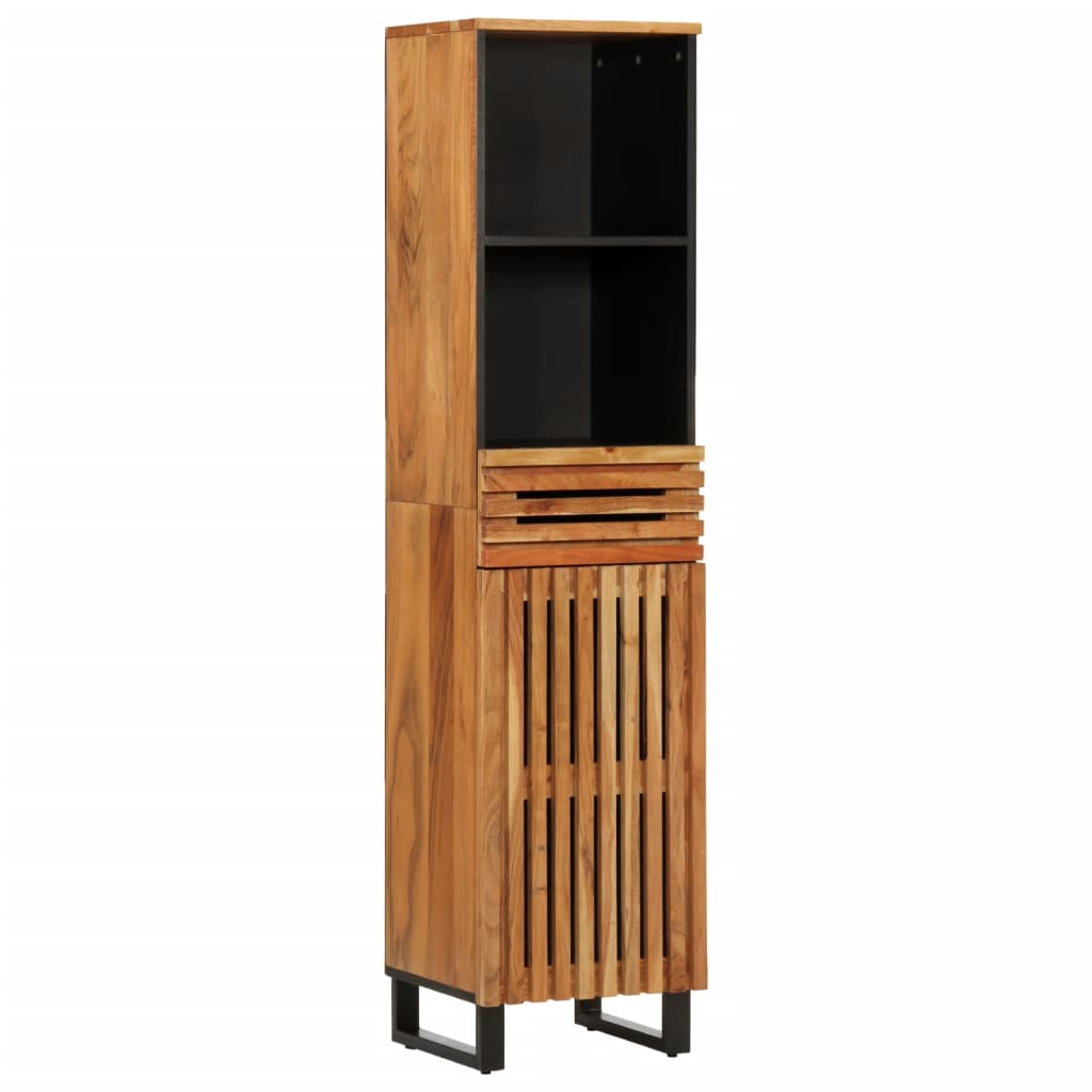 vidaXL Dressoir 38x34x160 cm massief acaciahout