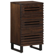 vidaXL Dressoir 40x34x75 cm massief mangohout bruin