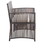 4-delige loungeset met gepoedercoat stalen frame voor buiten gebruik - Tuinsets