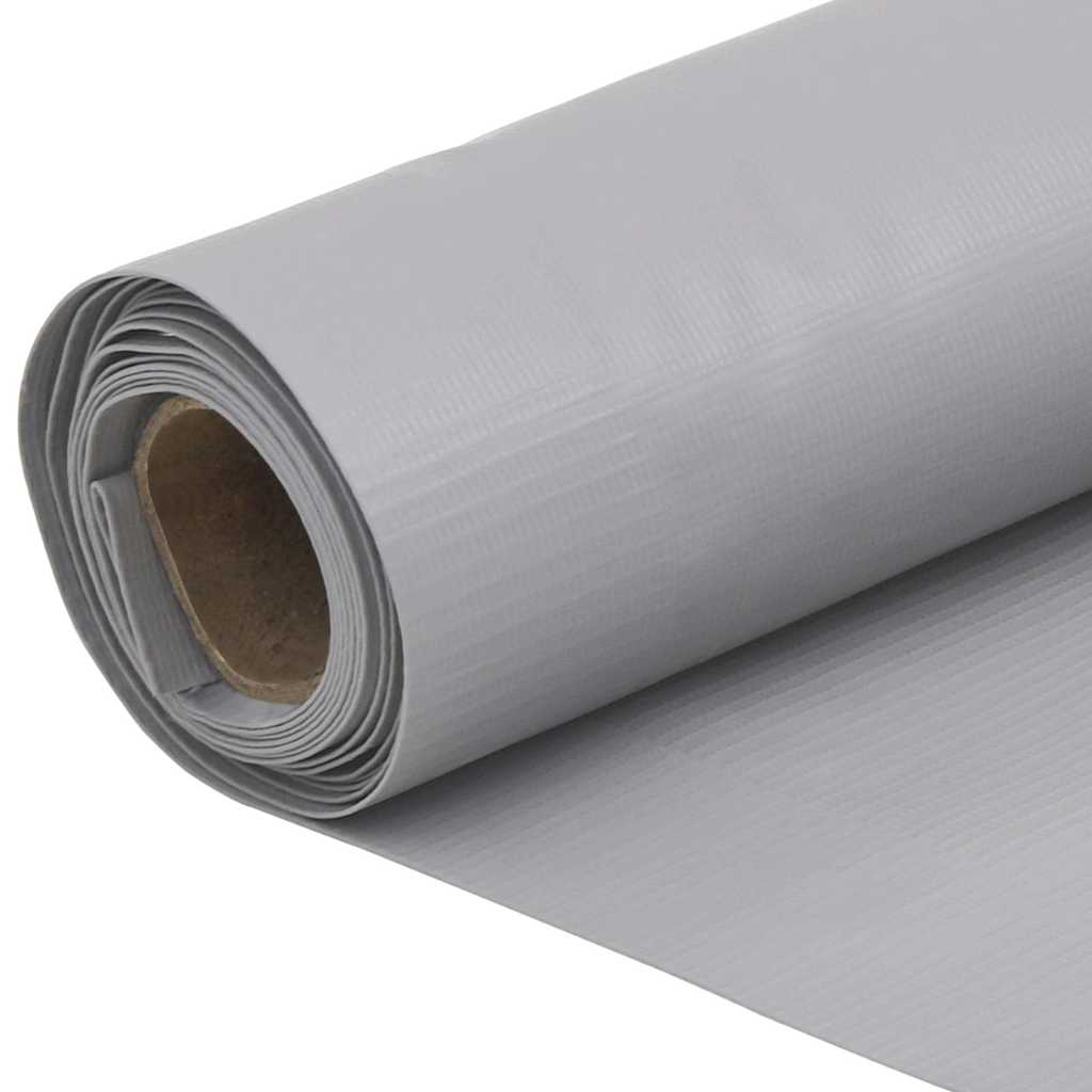 vidaXL Balkonscherm 700x90 cm PVC wit