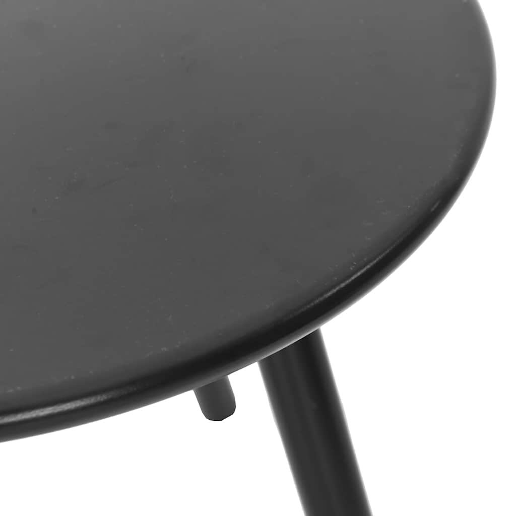 vidaXL Set tuinstoelen 3-delig poly rattan zwart en geel - Aashly