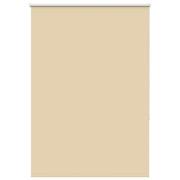 vidaXL Rolgordijn verduisterend 105x130 cm stofbreedte 100,7 cm beige