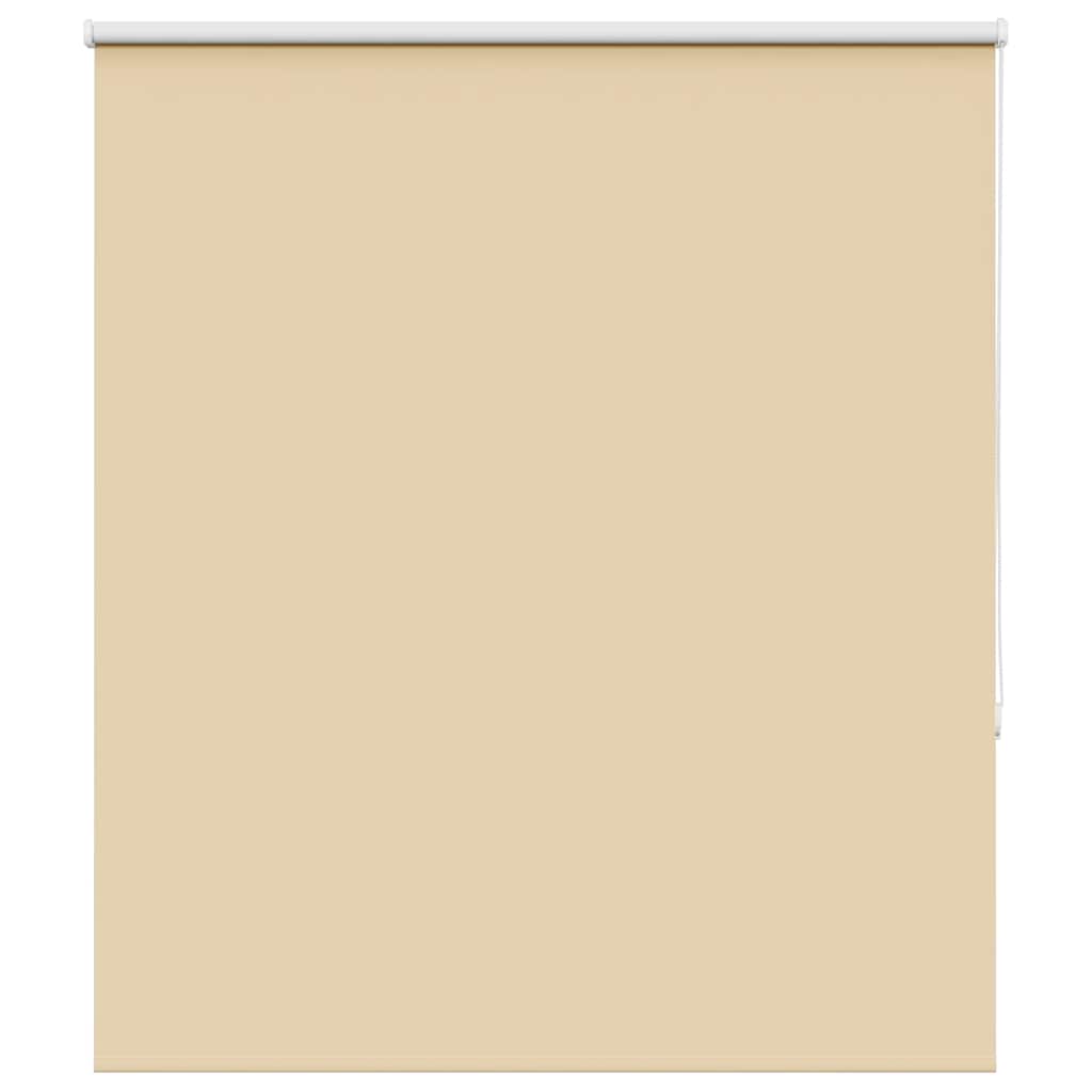 vidaXL Rolgordijn verduisterend 105x130 cm stofbreedte 100,7 cm beige