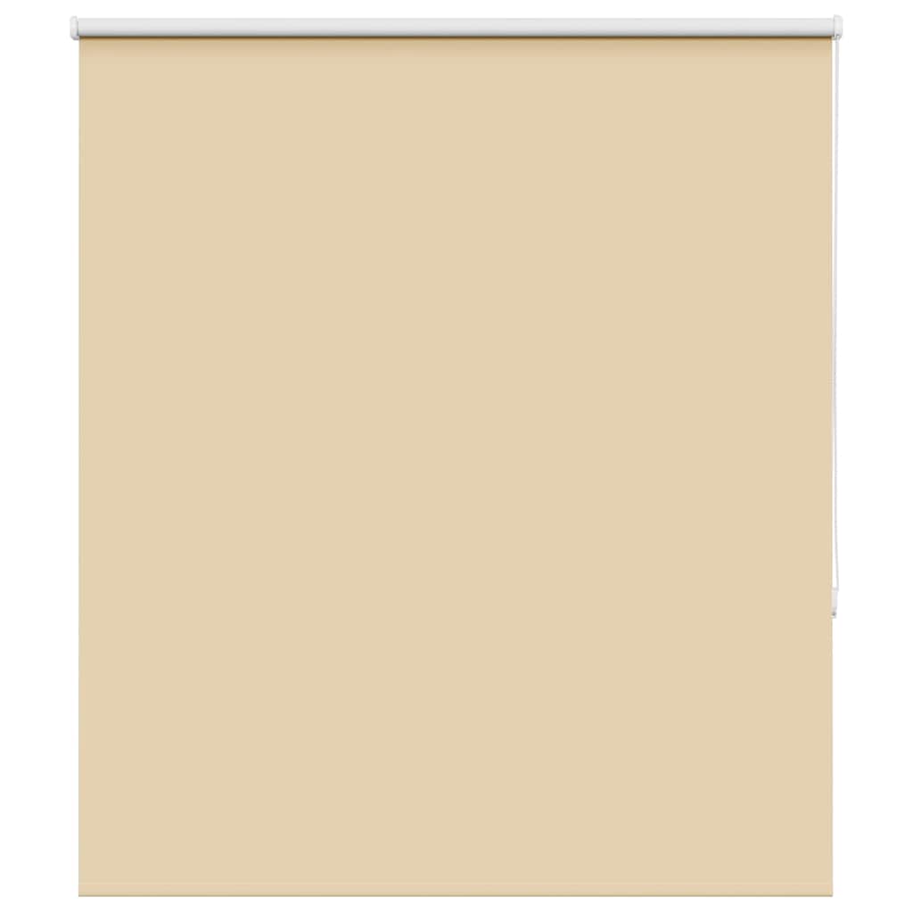 vidaXL Rolgordijn verduisterend 105x130 cm stofbreedte 100,7 cm beige
