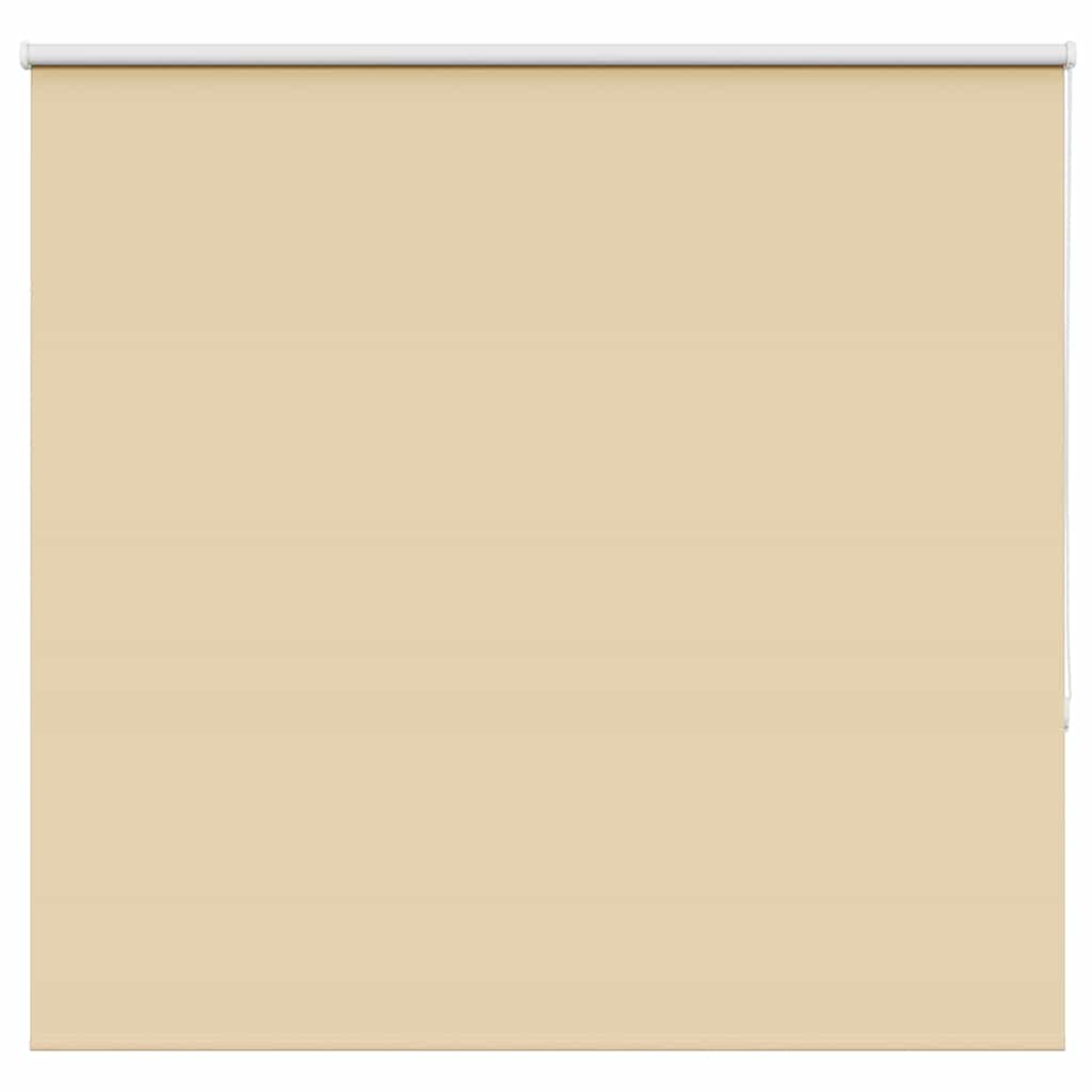 vidaXL Rolgordijn verduisterend 105x130 cm stofbreedte 100,7 cm beige