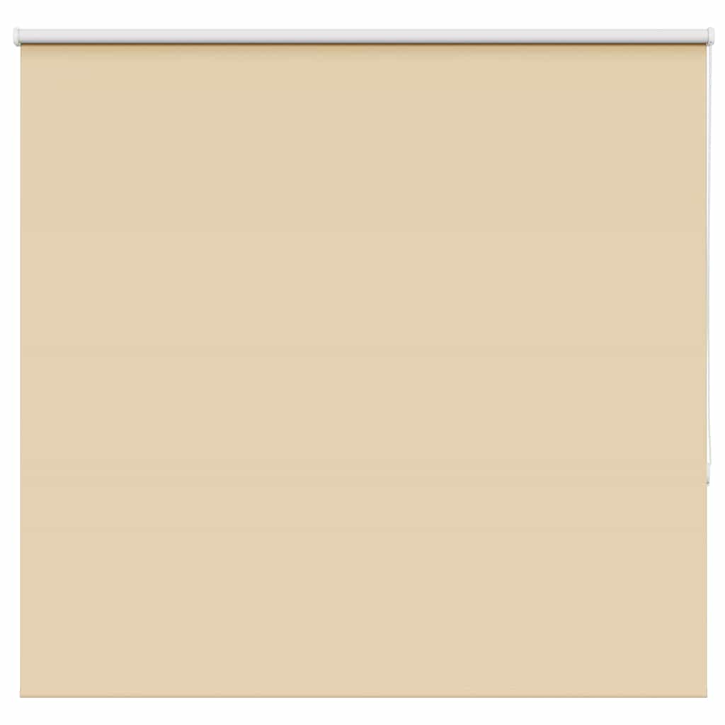 vidaXL Rolgordijn verduisterend 105x130 cm stofbreedte 100,7 cm beige
