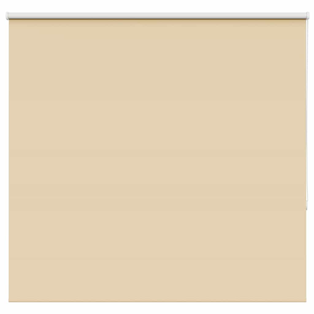 vidaXL Rolgordijn verduisterend 105x130 cm stofbreedte 100,7 cm beige