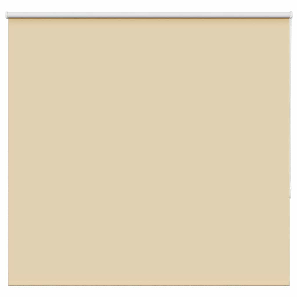 vidaXL Rolgordijn verduisterend 105x130 cm stofbreedte 100,7 cm beige