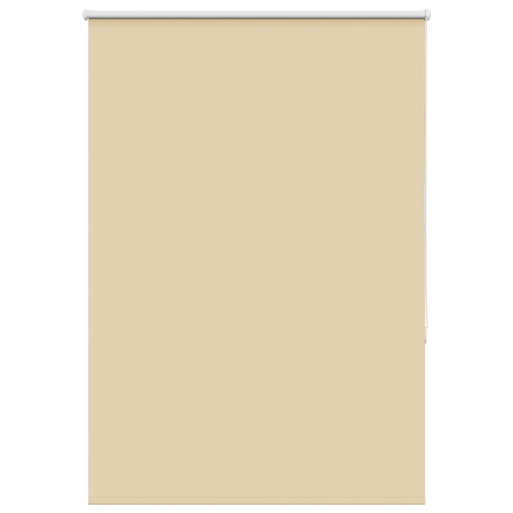 vidaXL Rolgordijn verduisterend 105x130 cm stofbreedte 100,7 cm beige