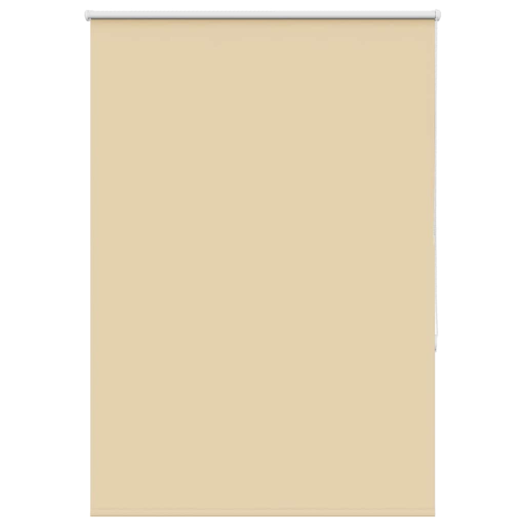 vidaXL Rolgordijn verduisterend 105x130 cm stofbreedte 100,7 cm beige
