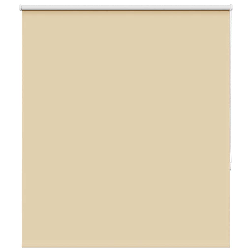 vidaXL Rolgordijn verduisterend 105x130 cm stofbreedte 100,7 cm beige