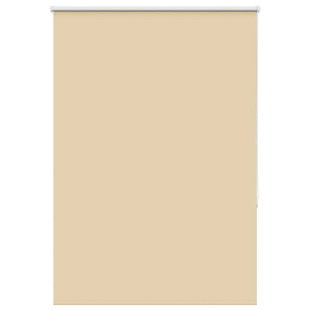 vidaXL Rolgordijn verduisterend 105x130 cm stofbreedte 100,7 cm beige