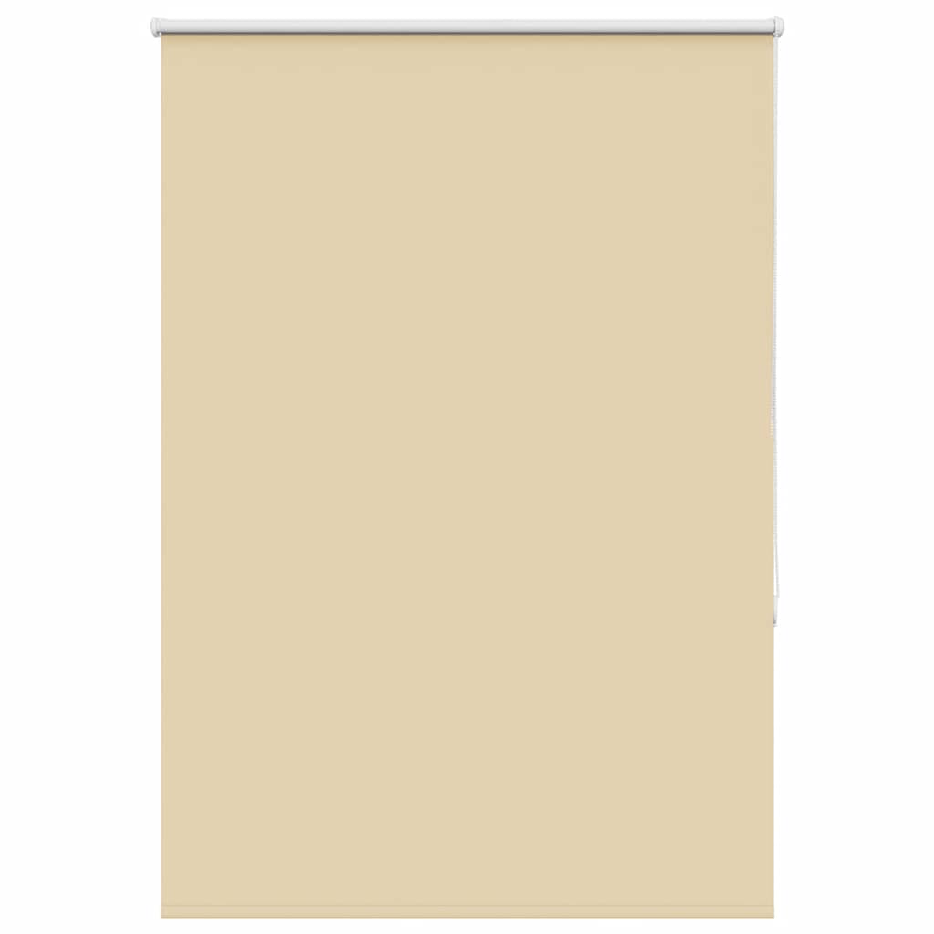 vidaXL Rolgordijn verduisterend 105x130 cm stofbreedte 100,7 cm beige