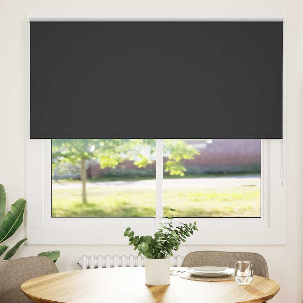 vidaXL Rolgordijn verduisterend 105x130 cm stofbreedte 100,7 cm beige