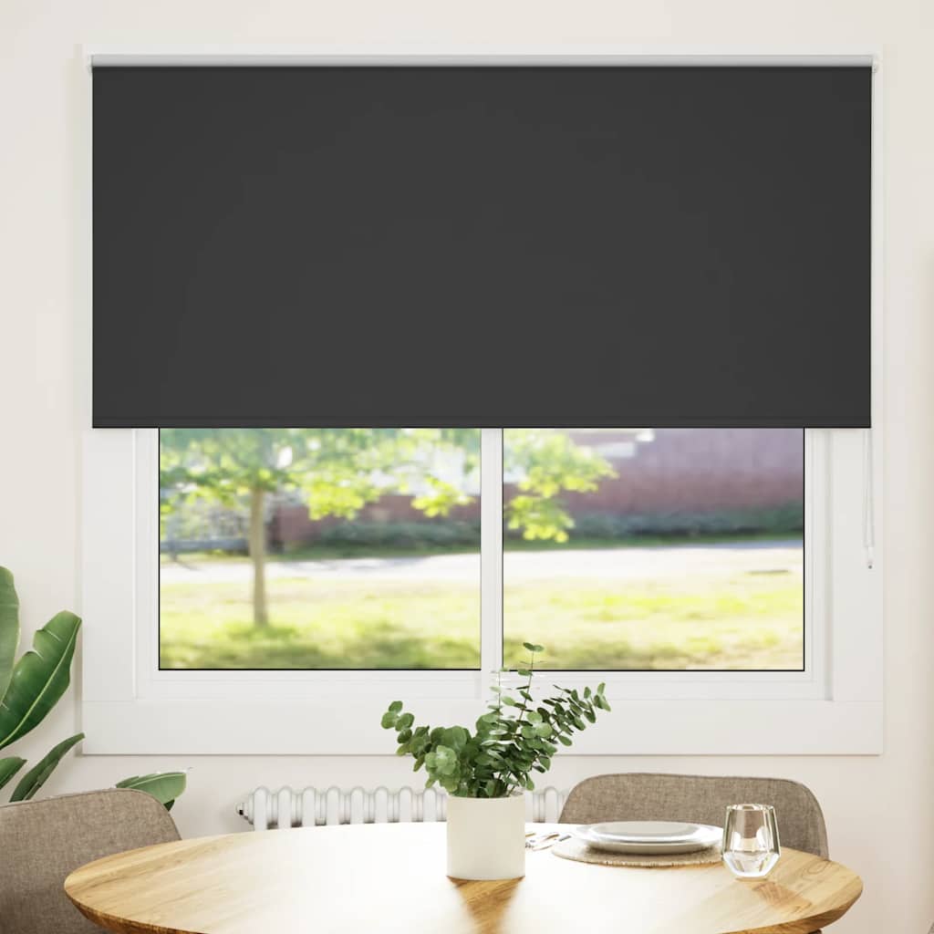 vidaXL Rolgordijn verduisterend 105x130 cm stofbreedte 100,7 cm beige