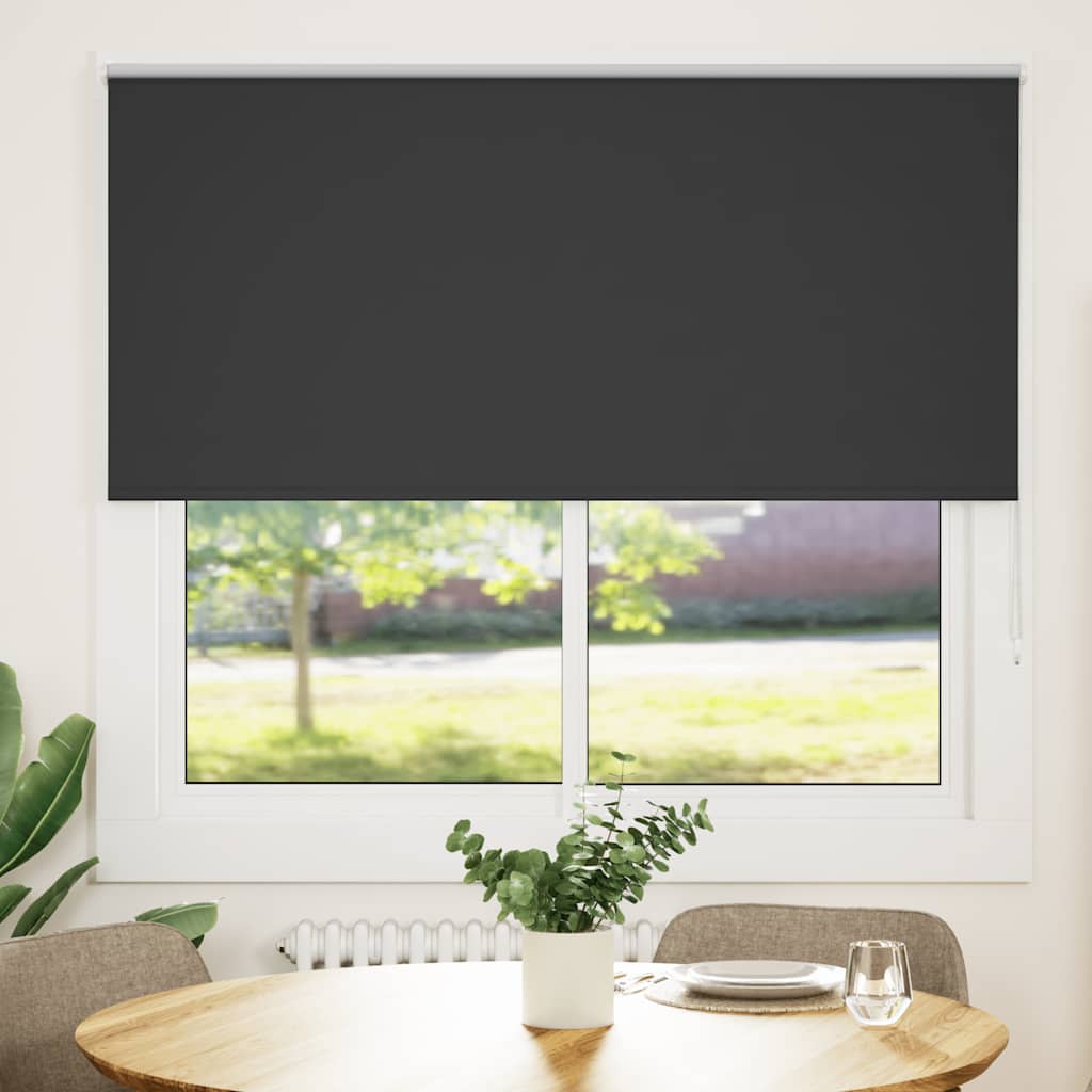 vidaXL Rolgordijn verduisterend 105x130 cm stofbreedte 100,7 cm beige