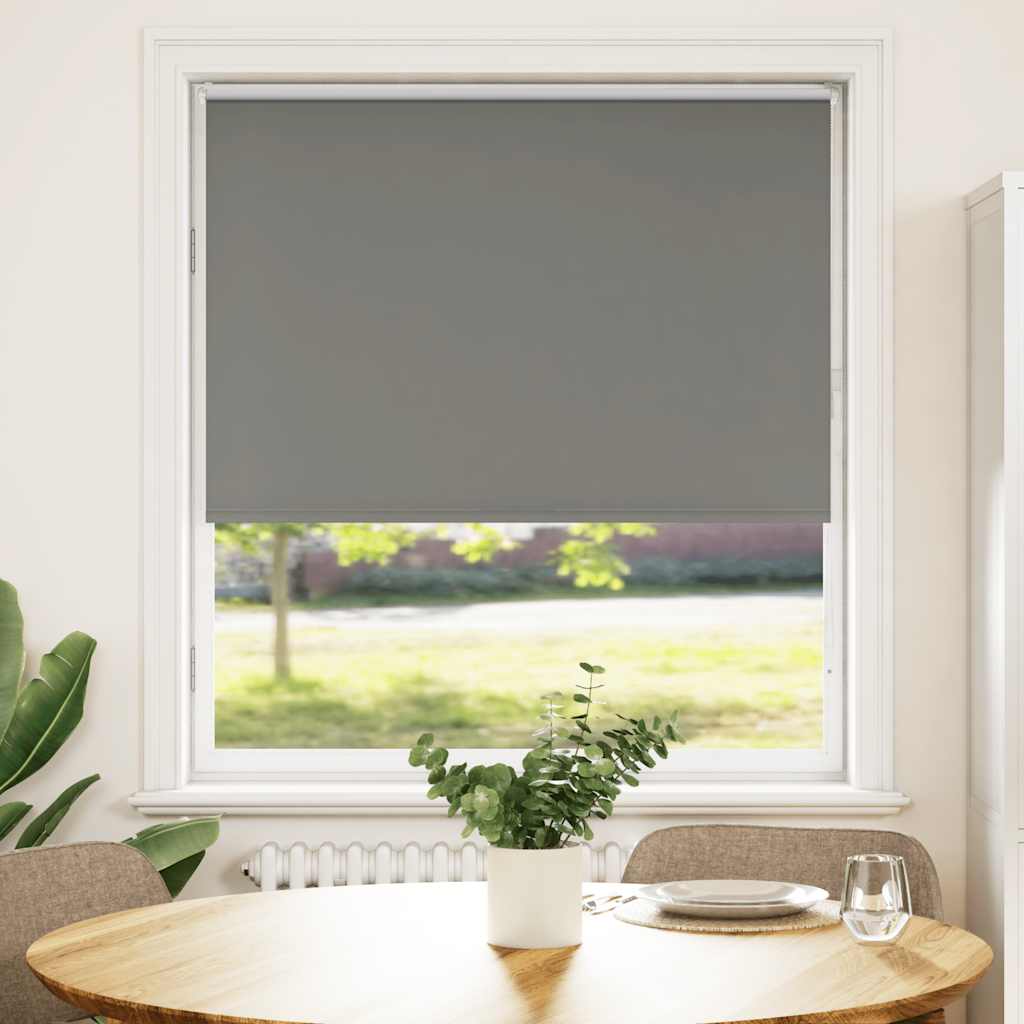 vidaXL Rolgordijn verduisterend 105x130 cm stofbreedte 100,7 cm beige