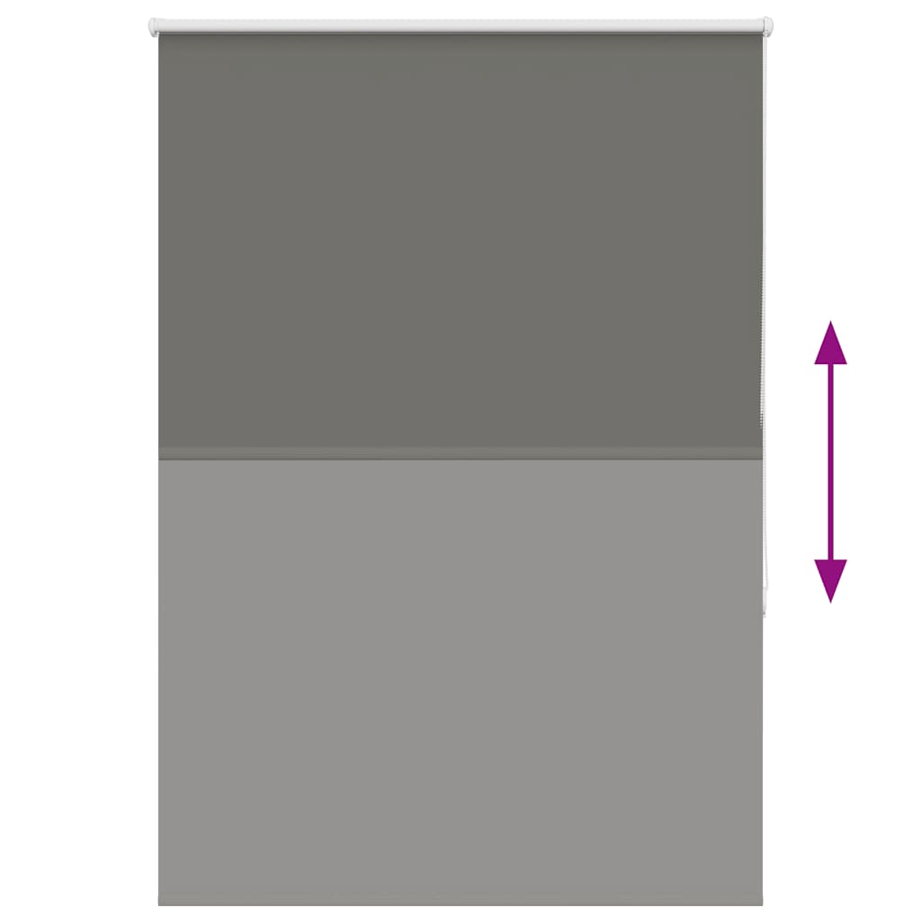 vidaXL Rolgordijn verduisterend 105x130 cm stofbreedte 100,7 cm beige
