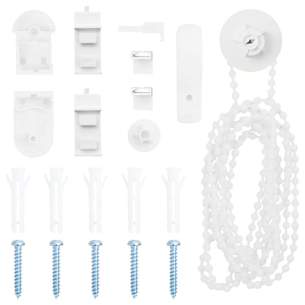 vidaXL 30-delig rolgordijnbeslag 18 mm - Aashly