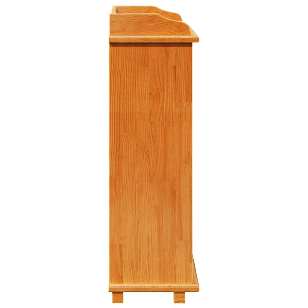 vidaXL Wijnrek 90x60x30 cm Massief Hout Van Den