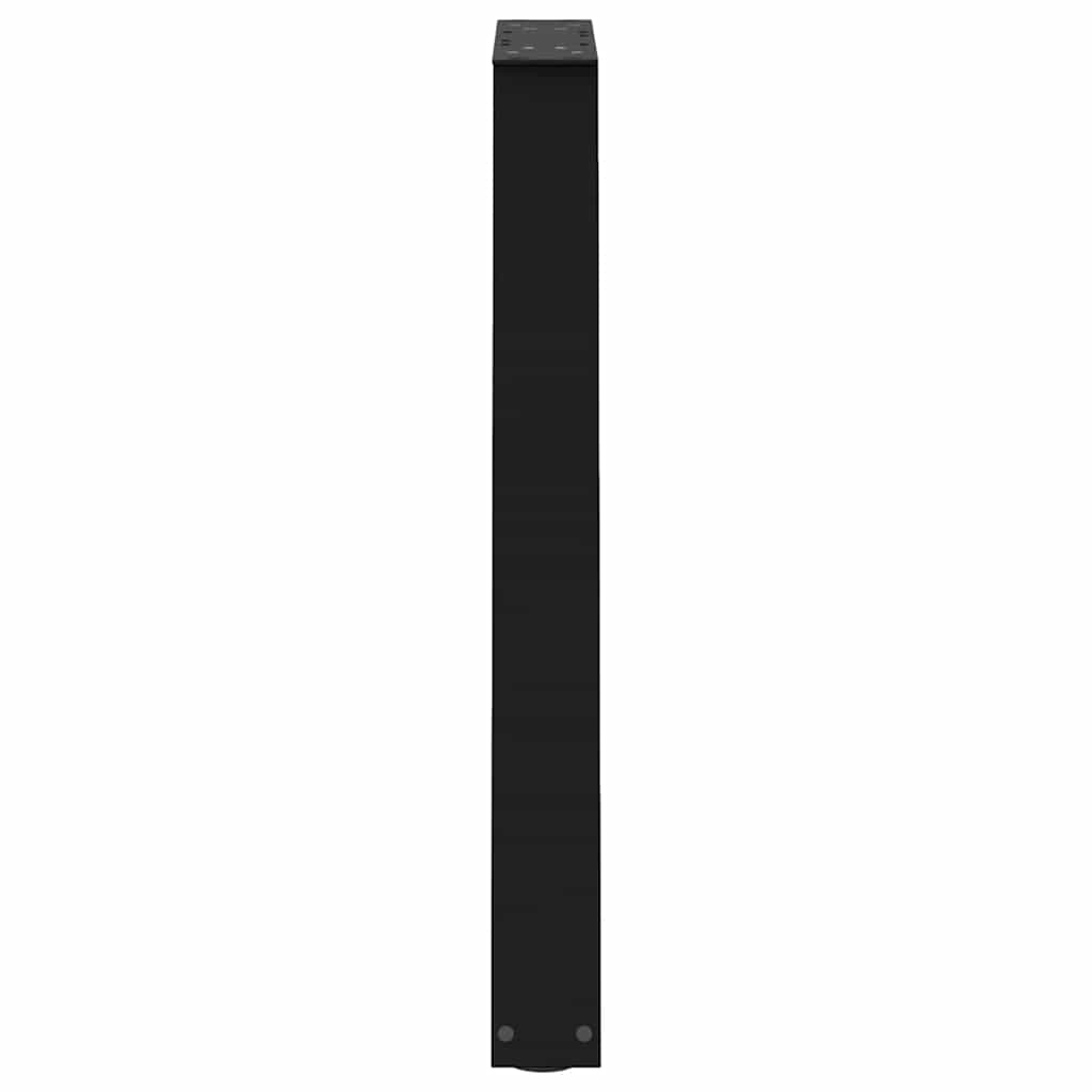 vidaXL Eettafelpoten 2 st V-vormig 50x(72-73) cm staal zwart - Aashly