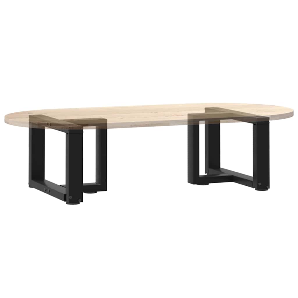 vidaXL Bartafelpoten 2 st T-vormig 60x35x(90-91) cm staal zwart