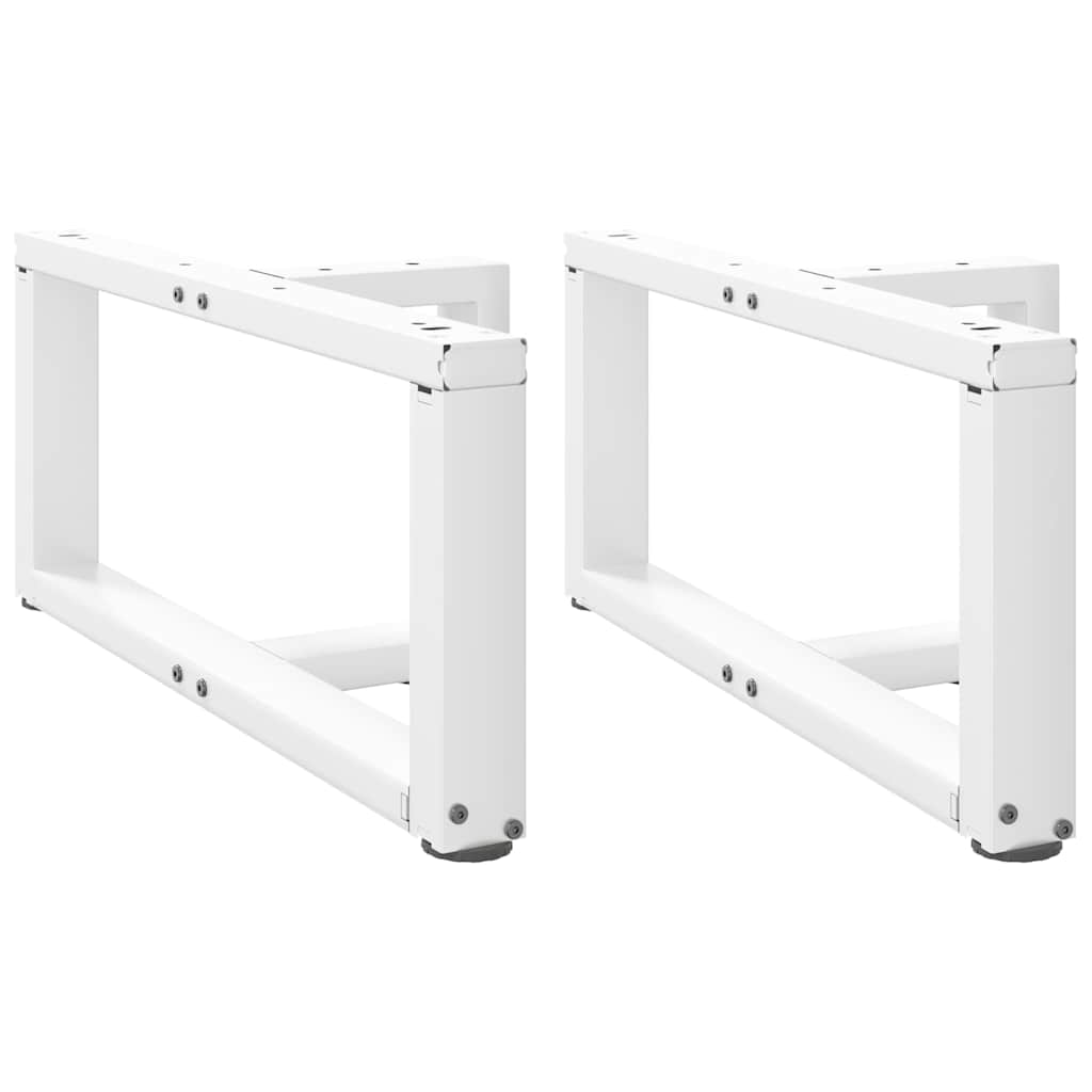 vidaXL Bartafelpoten 2 st T-vormig 60x35x(90-91) cm staal zwart