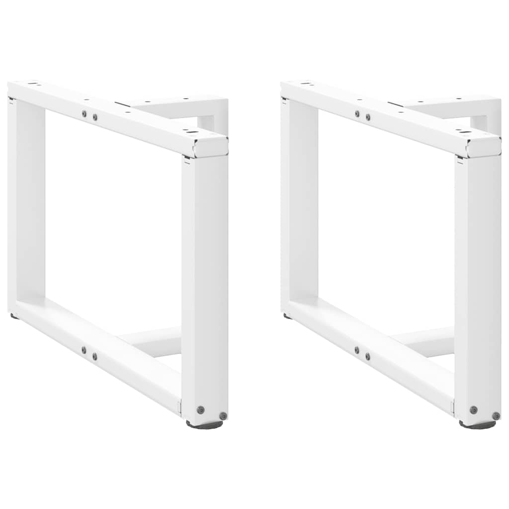 vidaXL Bartafelpoten 2 st T-vormig 60x35x(90-91) cm staal zwart