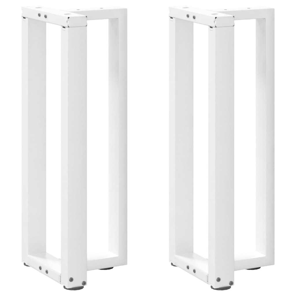 vidaXL Bartafelpoten 2 st T-vormig 60x35x(90-91) cm staal zwart