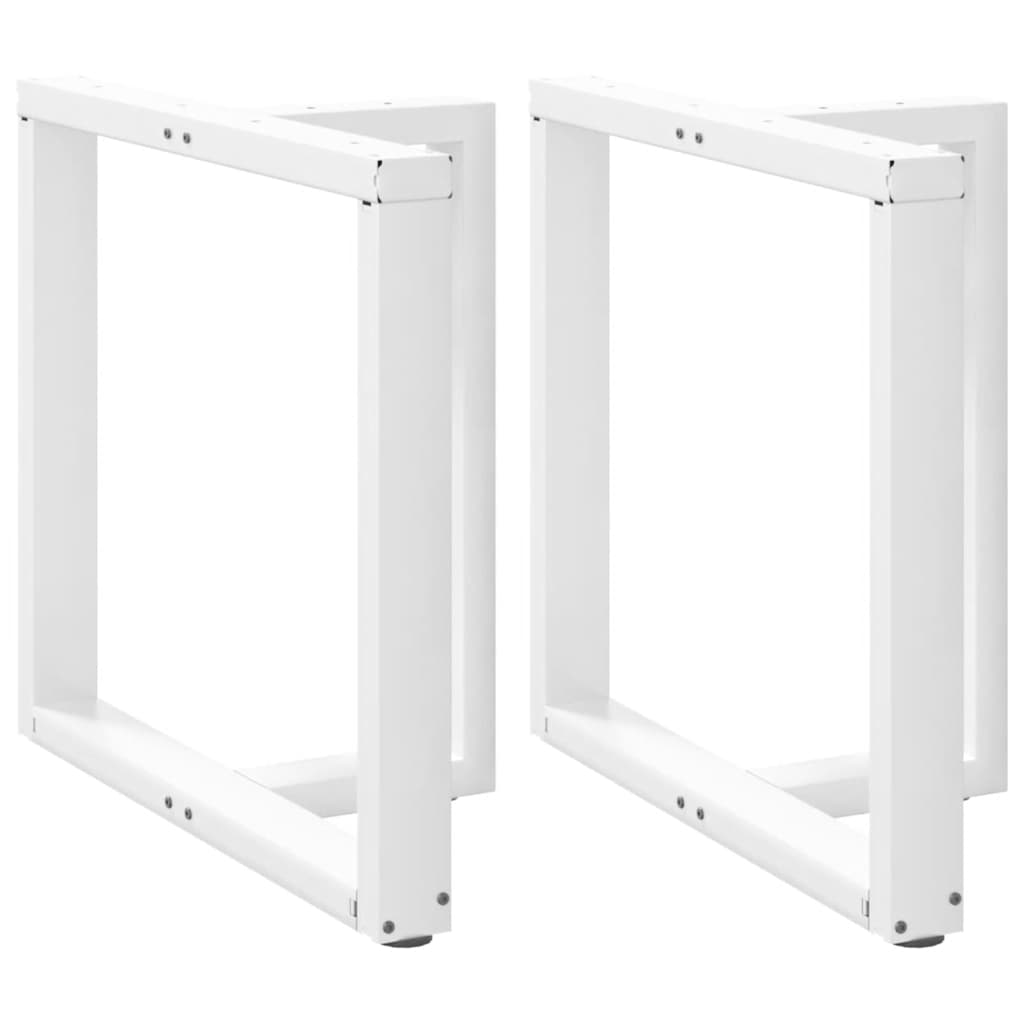 vidaXL Bartafelpoten 2 st T-vormig 60x35x(90-91) cm staal zwart