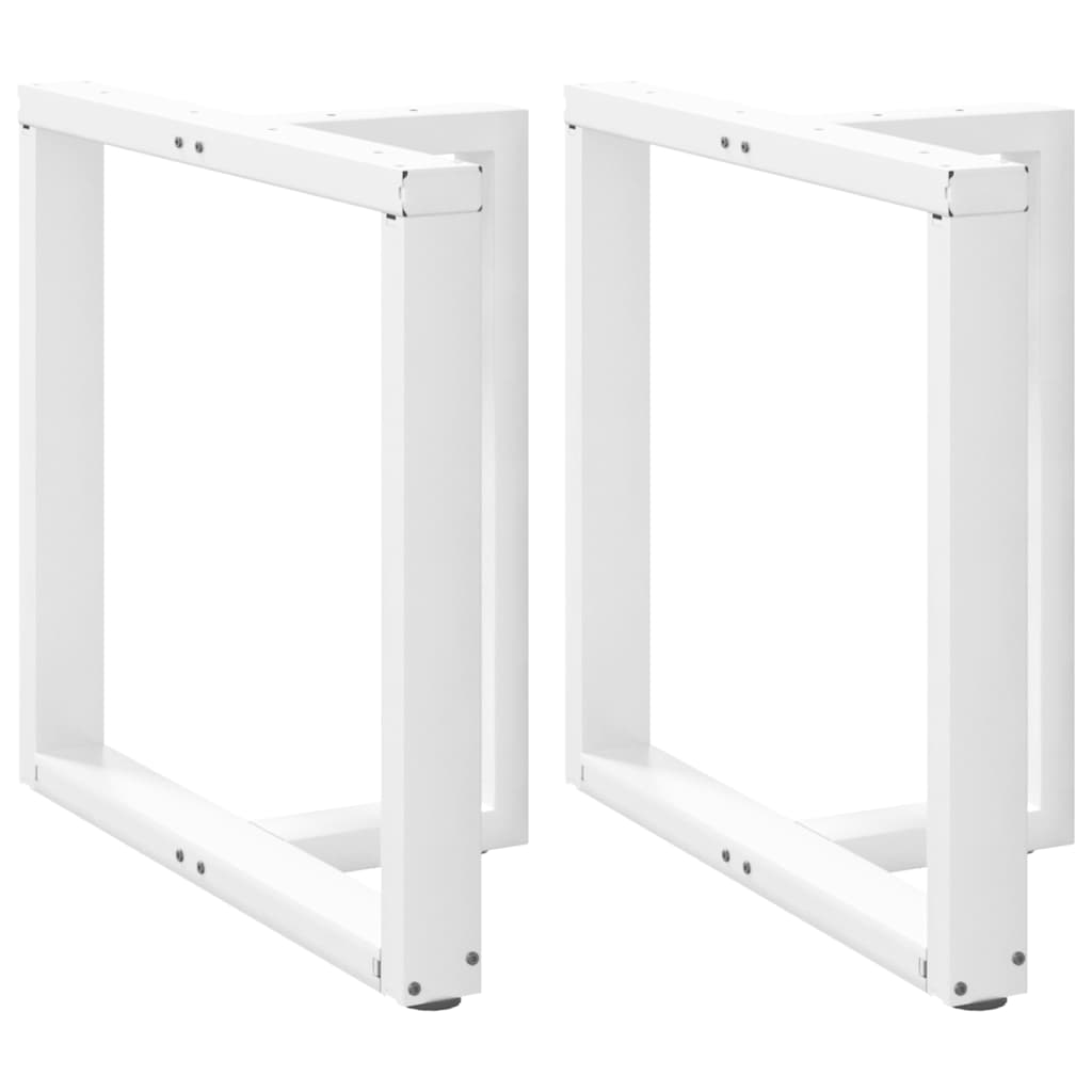 vidaXL Bartafelpoten 2 st T-vormig 60x35x(90-91) cm staal zwart