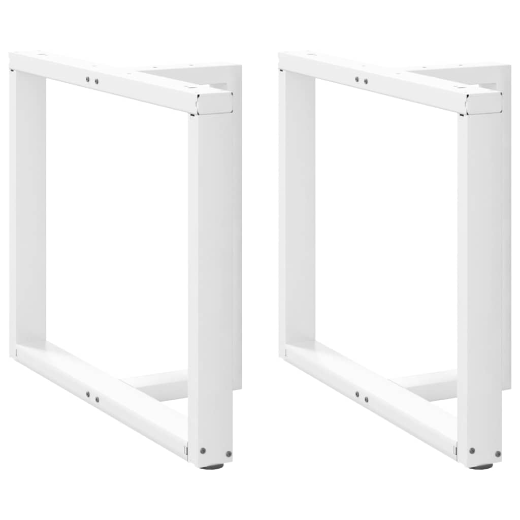 vidaXL Bartafelpoten 2 st T-vormig 60x35x(90-91) cm staal zwart
