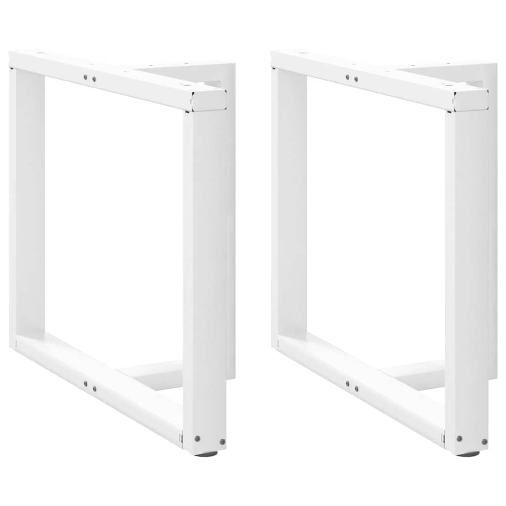 vidaXL Bartafelpoten 2 st T-vormig 60x35x(90-91) cm staal zwart