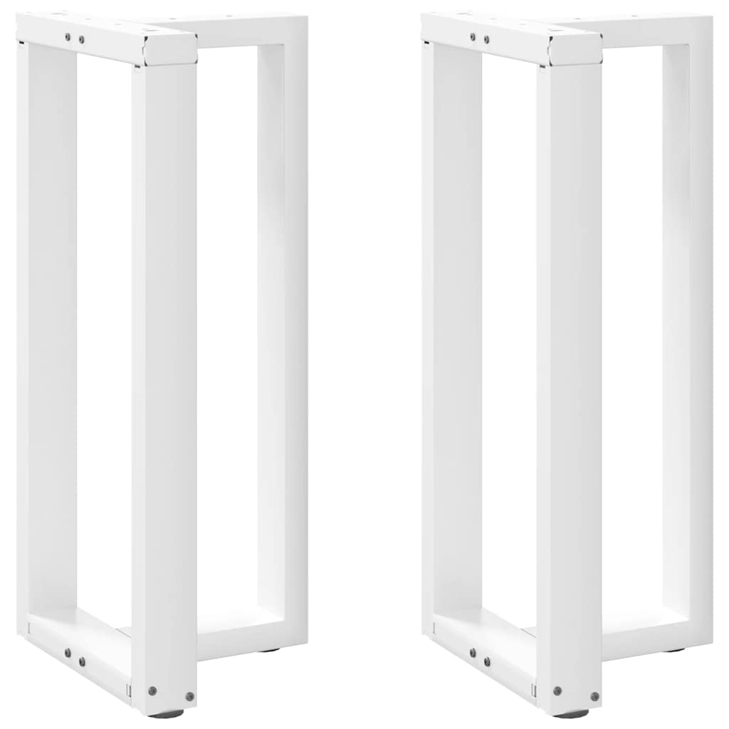 vidaXL Bartafelpoten 2 st T-vormig 60x35x(90-91) cm staal zwart