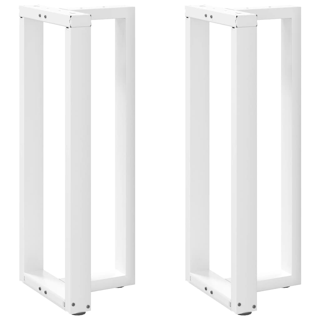 vidaXL Bartafelpoten 2 st T-vormig 60x35x(90-91) cm staal zwart