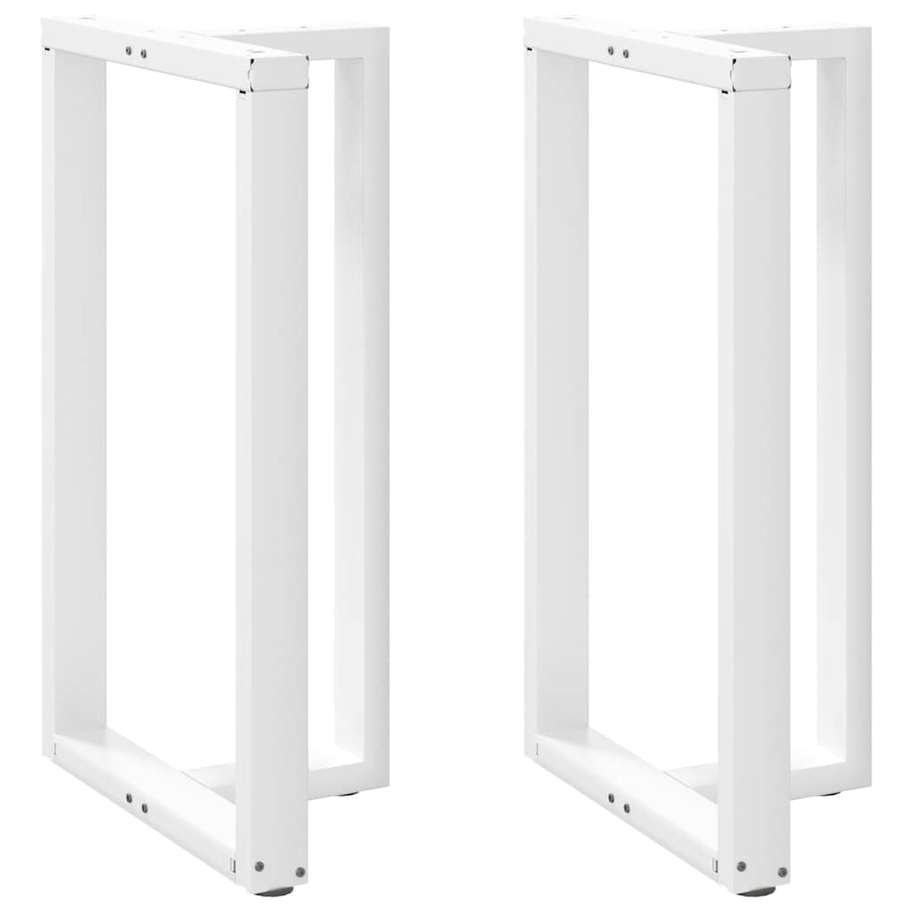 vidaXL Bartafelpoten 2 st T-vormig 60x35x(90-91) cm staal zwart