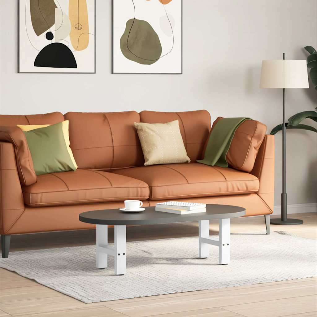 vidaXL Eettafelpoten 2 st 60x(72-73) cm staal zwart