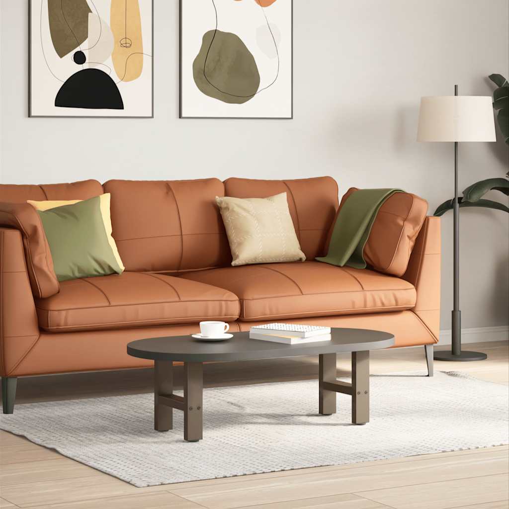 vidaXL Eettafelpoten 2 st 60x(72-73) cm staal zwart