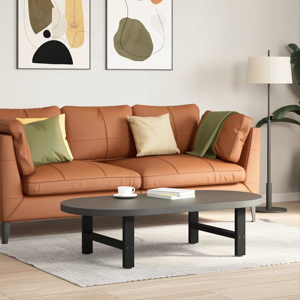 vidaXL Eettafelpoten 2 st 60x(72-73) cm staal zwart