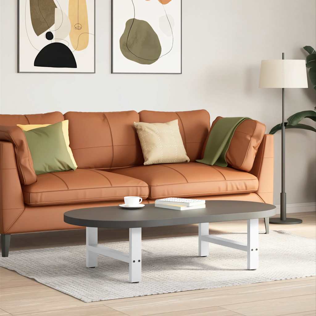 vidaXL Eettafelpoten 2 st 60x(72-73) cm staal zwart