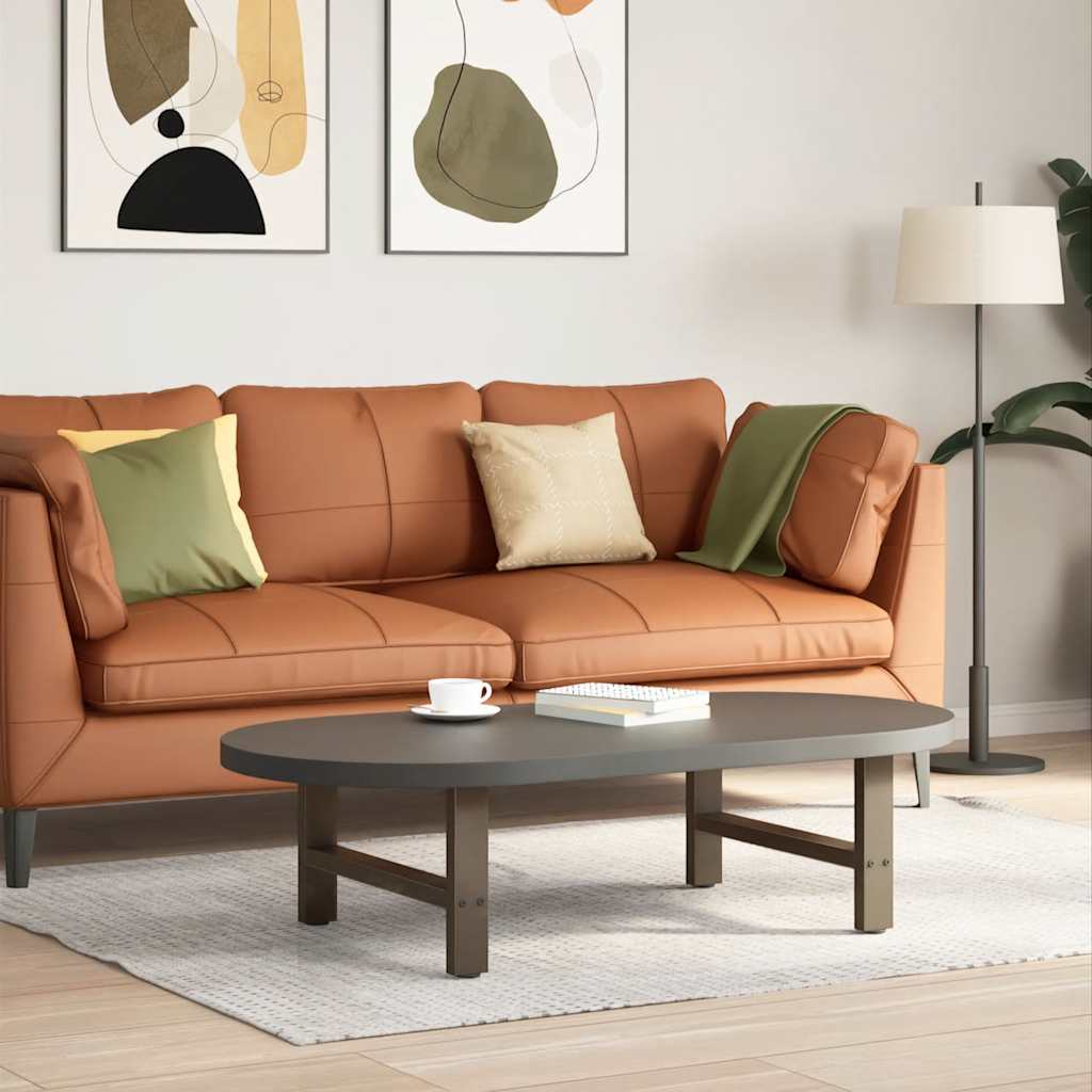 vidaXL Eettafelpoten 2 st 60x(72-73) cm staal zwart