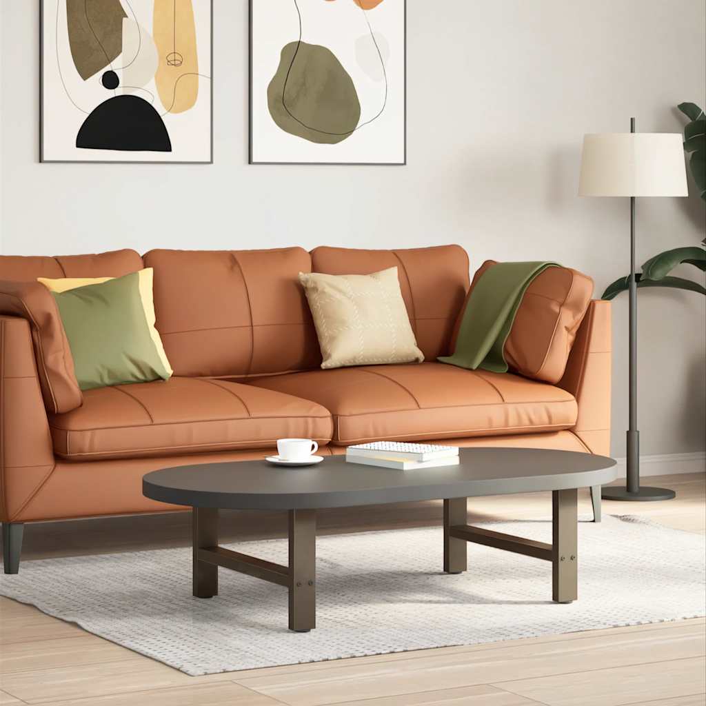 vidaXL Eettafelpoten 2 st 60x(72-73) cm staal zwart