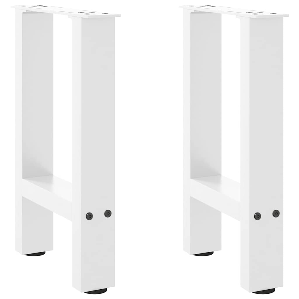 vidaXL Eettafelpoten 2 st 60x(72-73) cm staal zwart