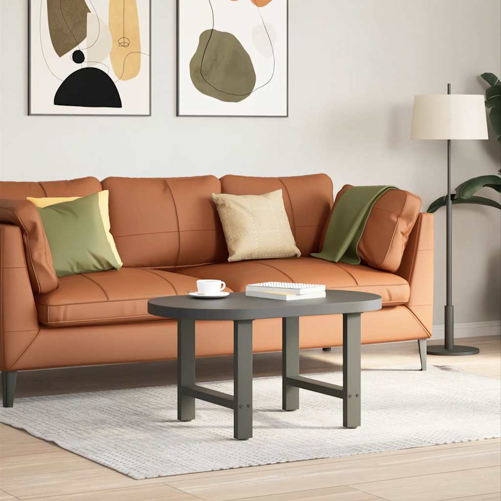 vidaXL Eettafelpoten 2 st 60x(72-73) cm staal zwart