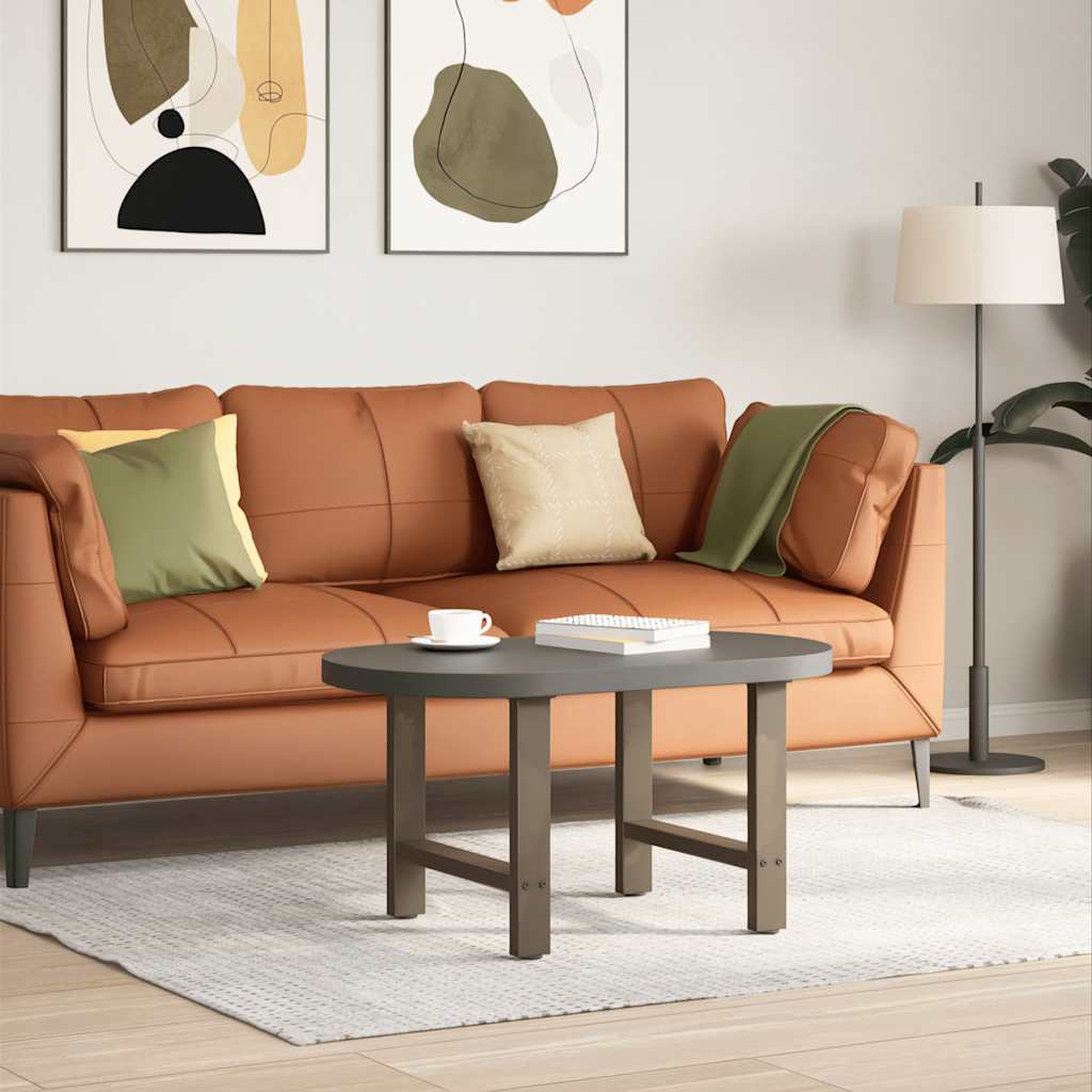vidaXL Eettafelpoten 2 st 60x(72-73) cm staal zwart
