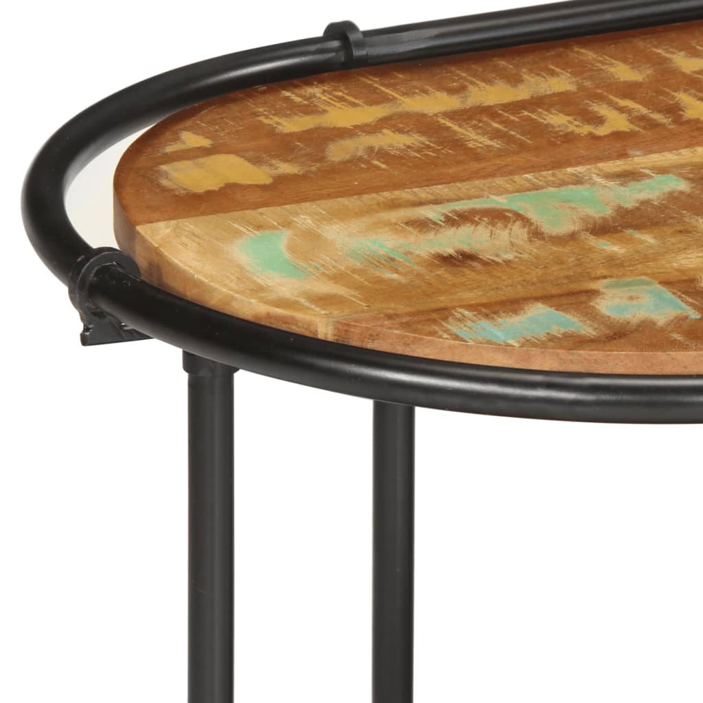 vidaXL Tv-meubel 200x42x40 cm massief gerecycled hout - Aashly