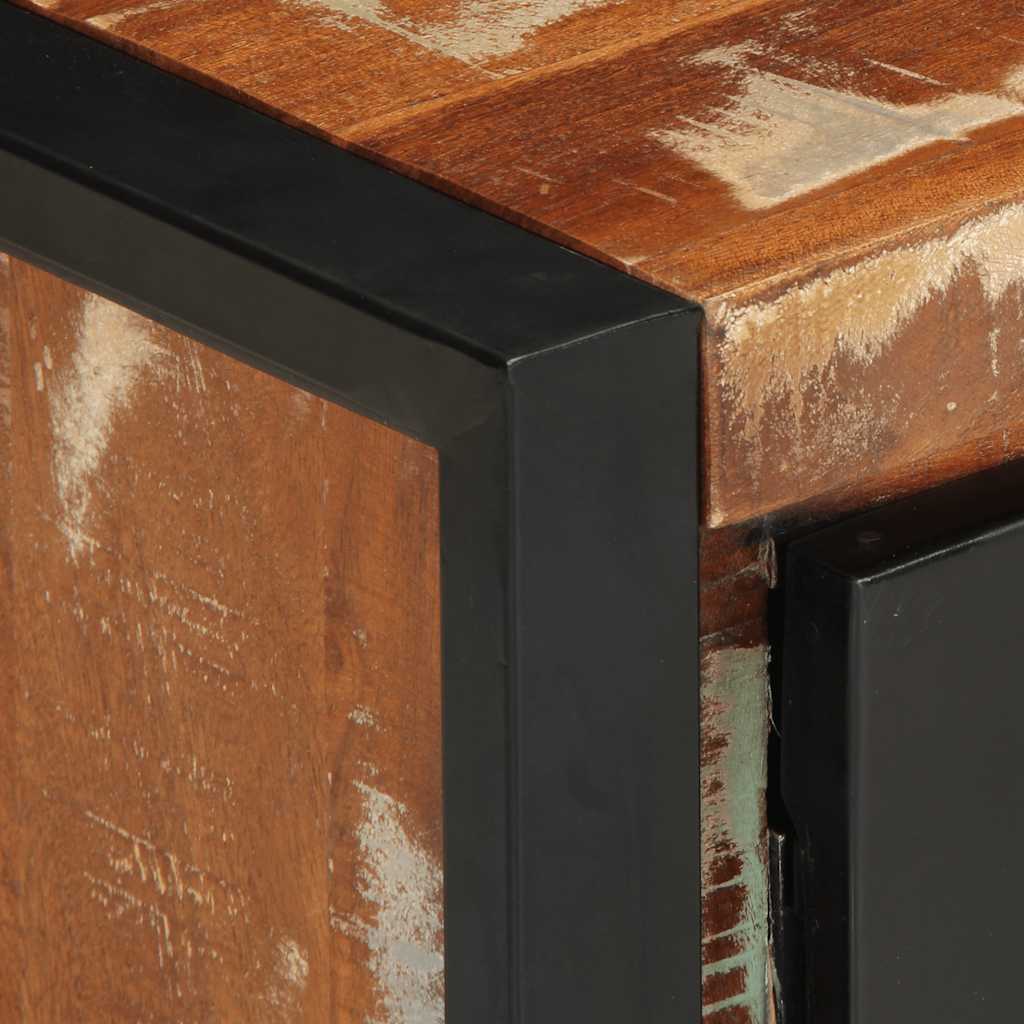 vidaXL Salontafel 90x50x36 cm massief ruw mangohout - Aashly