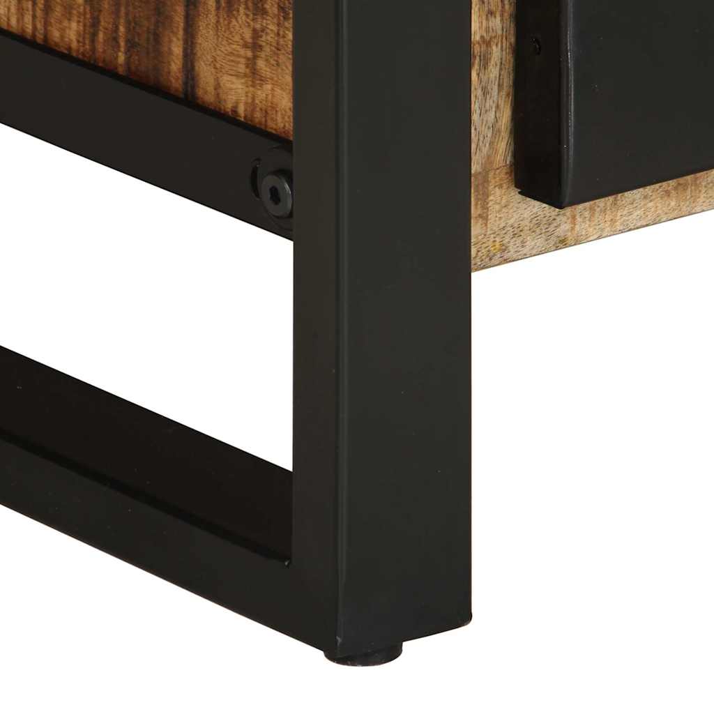 vidaXL Salontafel 90x50x36 cm massief gerecycled hout meerkleurig - Aashly