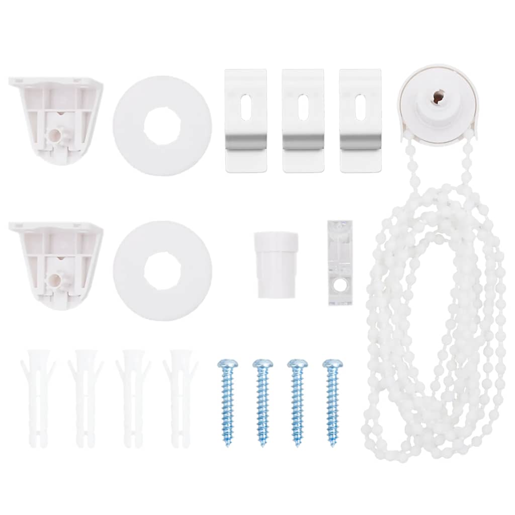 vidaXL 30-delig rolgordijnbeslag 18 mm - Aashly